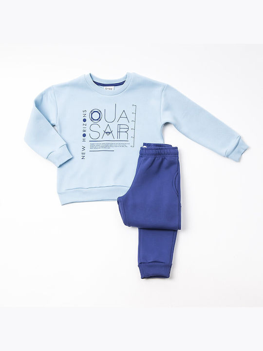 Trax Kids Sweatpants Set Light Blue 2pcs