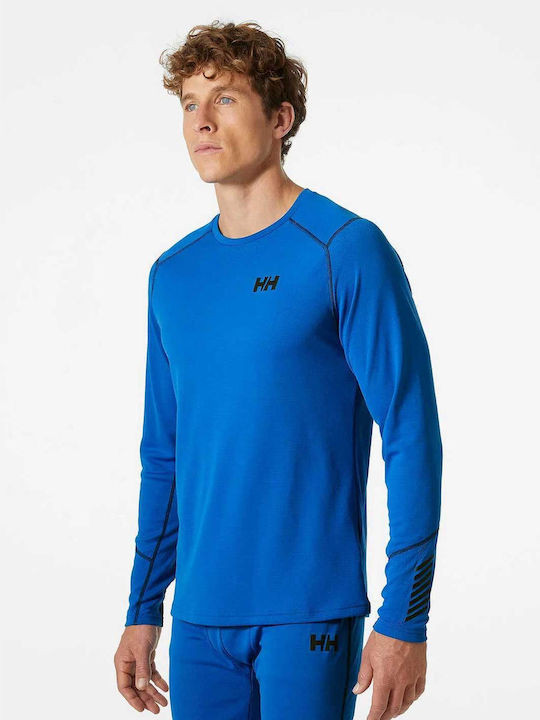 Helly Hansen Lifa Ανδρική Ισοθερμική Μακρυμάνικη Μπλούζα Μπλε