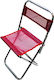 Stuhl Strand Rosa 27x23cm.