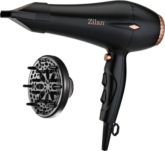 Zilan Πιστολάκι Μαλλιών με Φυσούνα 2200W