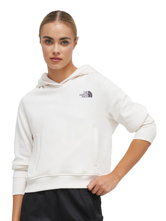 The North Face Women's Hooded Sweatshirt White