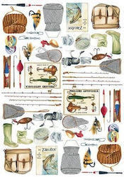 Calambour Reispapier Decoupage