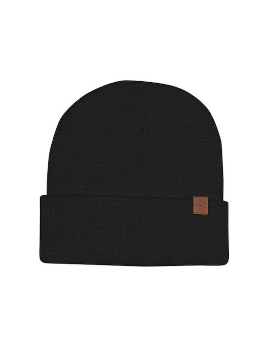 Stamion Kids Beanie Knitted Black