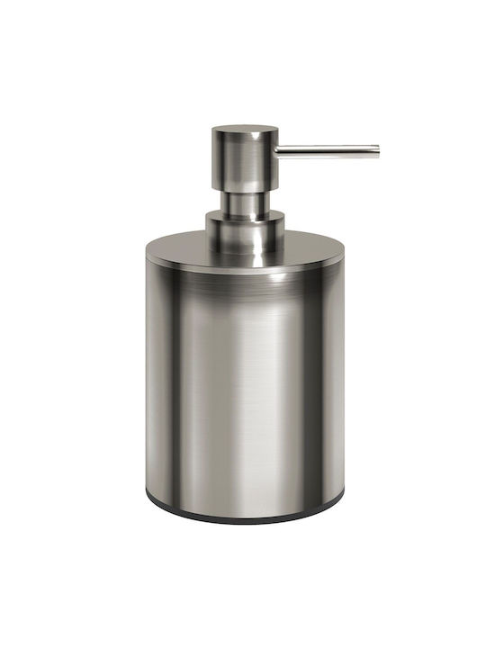 Pam & Co Tabletop Stainless Steel Dispenser Gray