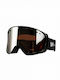 Witeblaze 1003730-Black Ski & Snowboard Goggles Adults Black with Tint Lens in Black Color