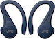 JVC HA-EC25T-BU In-ear Bluetooth Handsfree Ακουστικά με Αντοχή στον Ιδρώτα και Θήκη Φόρτισης Μπλε