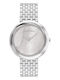 Calvin Klein Γυναικείο Ρολόι 30mm Χρονογράφος Μπαταρίας με Ασημί Μεταλλικό Μπρασελέ