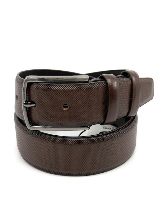 Legend Accessories Herren Gürtel Leder Braun
