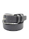 Herren Gürtel Leder Gray