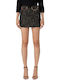 Elisabetta Franchi Mini Skirt in Black color