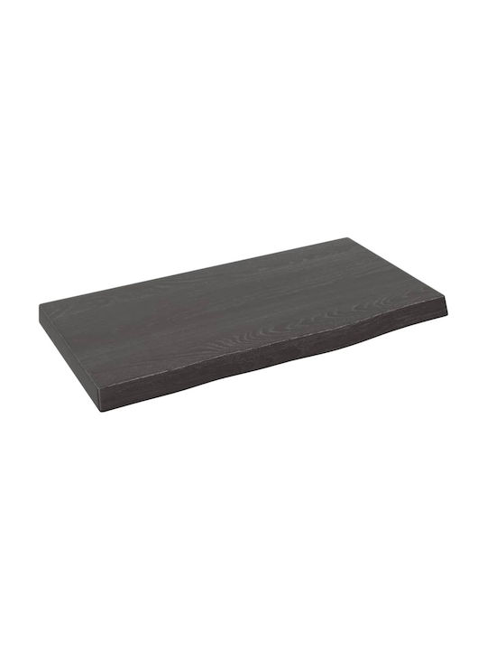 Shelf Wall Dark Grey 40x20x2cm