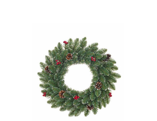 Atmosphera Christmas Decorative Wreath with Diameter 35cm Green Fir