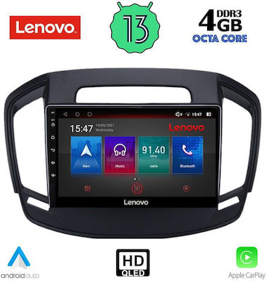 Lenovo Car Audio System for Opel Insignia 2014-2017 (Bluetooth/USB/WiFi/GPS) with Touch Screen 9"