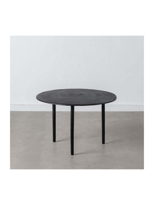 Round Metal Coffee Table Aluminum L70xW70xH45cm