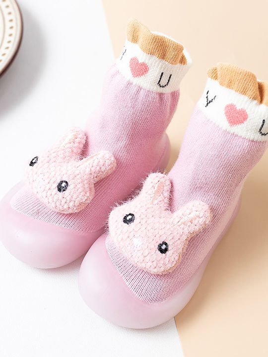 Childrenland Детски Чорапи Slipper Socks Pink