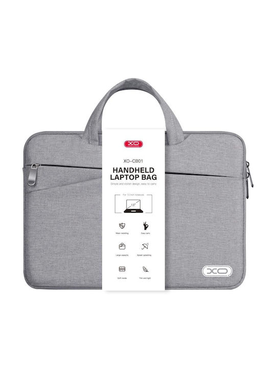 XO Cb0113 Tasche Fall für Laptop 13" in Gray Farbe