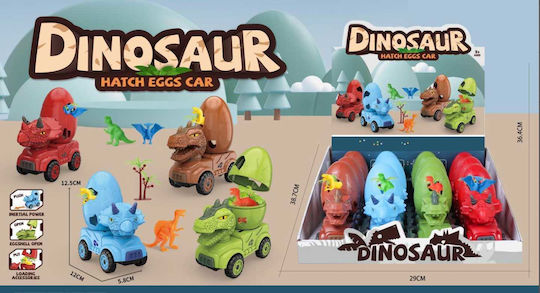 Dinosaurs Egg Dinosaur Car for 3+ Years (Various Designs) 1pc
