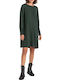 MORE & MORE Mini Φόρεμα Πλεκτό Πράσινο