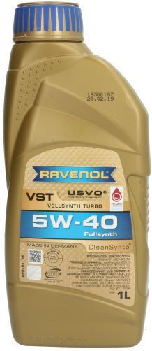 Ravenol Συνθετικό Λάδι Αυτοκινήτου 5W-40 1lt