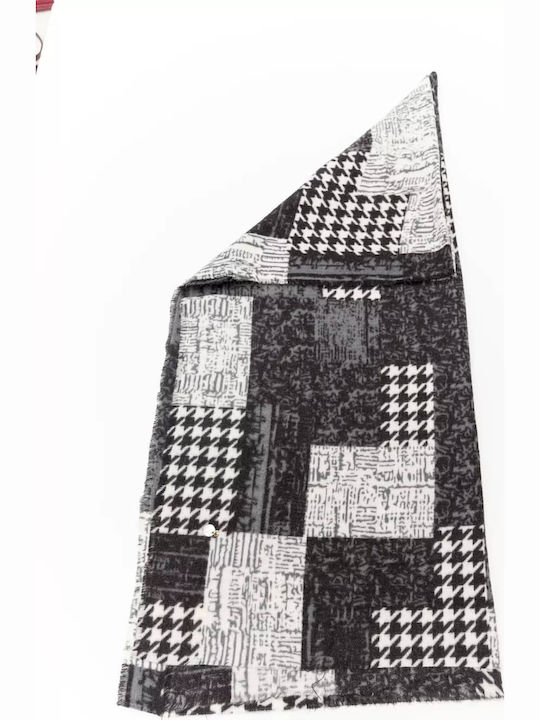 Fragola Women's Wool Scarf Black -BLACK