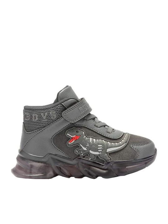 Bull Boys Kids Sneakers High Gray