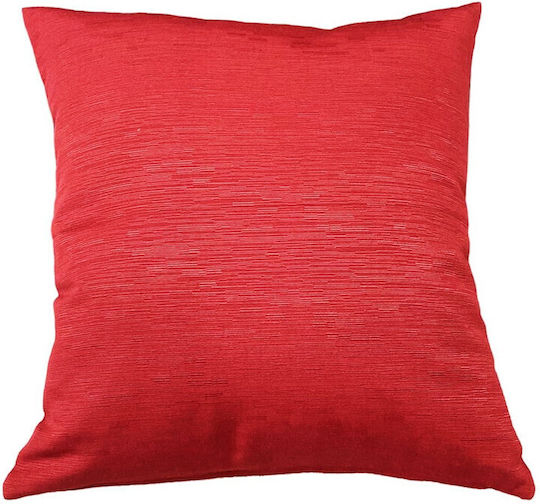 Decotelia Sofa-Kissen London aus 100% Baumwolle Rot 45x65cm