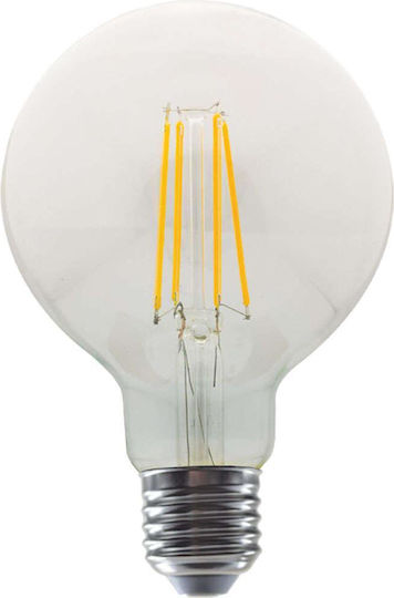 Aca LED Bulb 8W 145mm for Socket E27 and Shape G95 Warm White 980lm