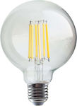 Aca LED Bulbs for Socket E27 and Shape G95 Natural White 1600lm 1pcs