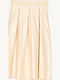 Midi Skirt Cloche Beige