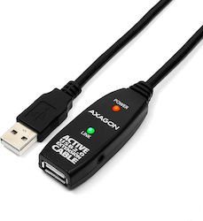 Axagon ADR-210 USB 2.0 USB-A male σε USB-A female 10m