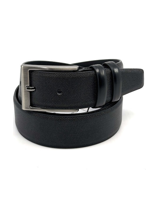 Legend Accessories Herren Gürtel Leder Schwarz