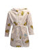 Disney Kids' Robe Winter Fleece Beige