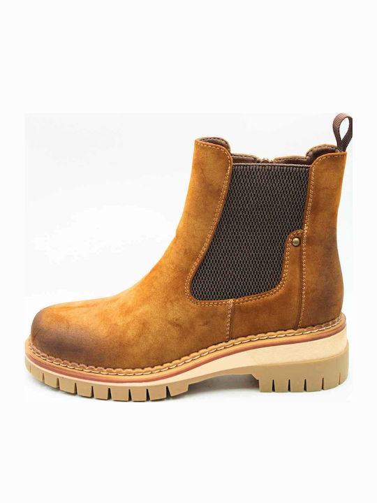 Plato Wildleder Stiefeletten Damen Braun