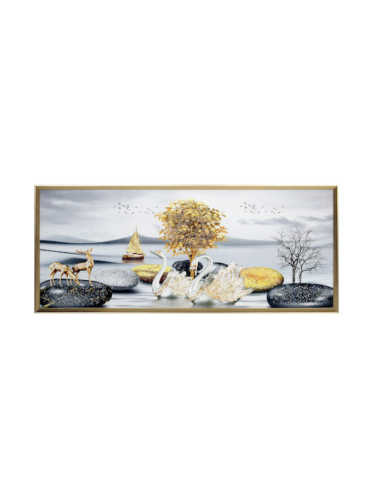 Keskor Πίνακας Ξύλινος 120x50cm
