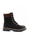 Basic Women's Combat Boots Black