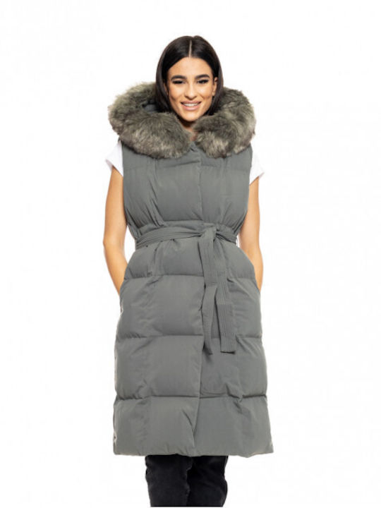 Splendid Women's Long Puffer Jacket for Winter ...