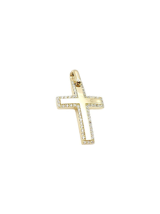 Velegrakis Women's Gold Cross 14K