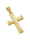 Senzio Belibasakis Men's Gold Cross 14K