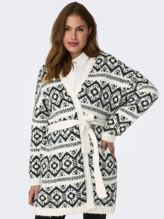 Only Long Women's Knitted Cardigan Birch