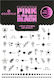 Essence Stickers with Design,art stickers for Nails in Pink Color