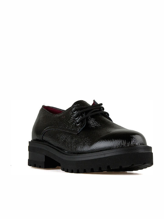 Silia D Women's Patent Leather Oxford Shoes Black