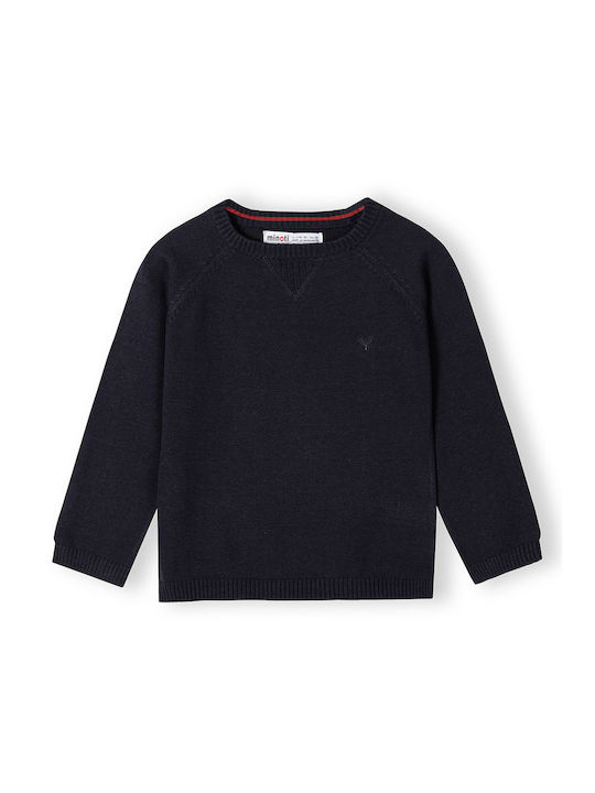 Minoti Kids Blouse Long Sleeve Navy Blue