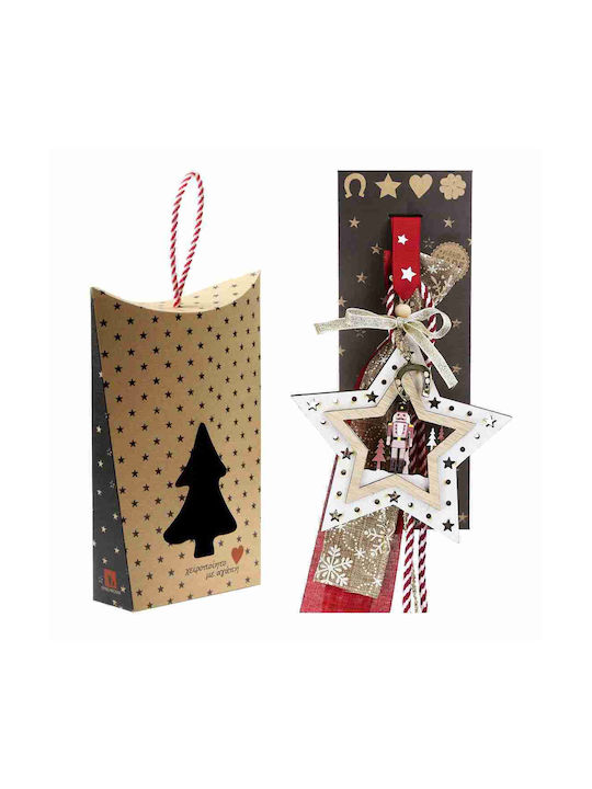 Synchronia Christmas Wooden Ornament 19x30cm