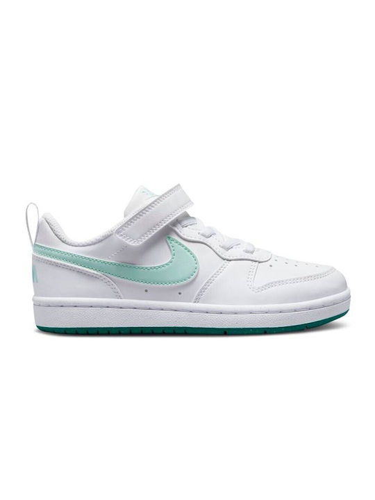 Nike Kids Sports Shoes Running Court Borough White