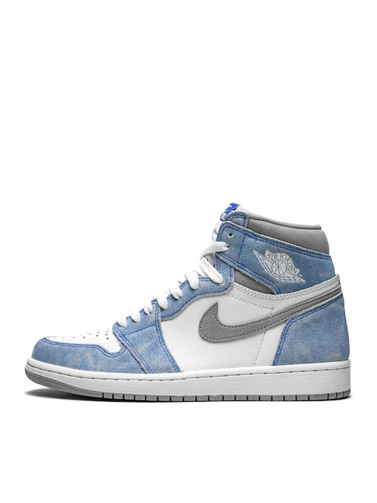 Air  1 Retro High OG Adidași Tip Botine Pentru Bărbați Hyper Royal / Light Smoke Grey / Alb