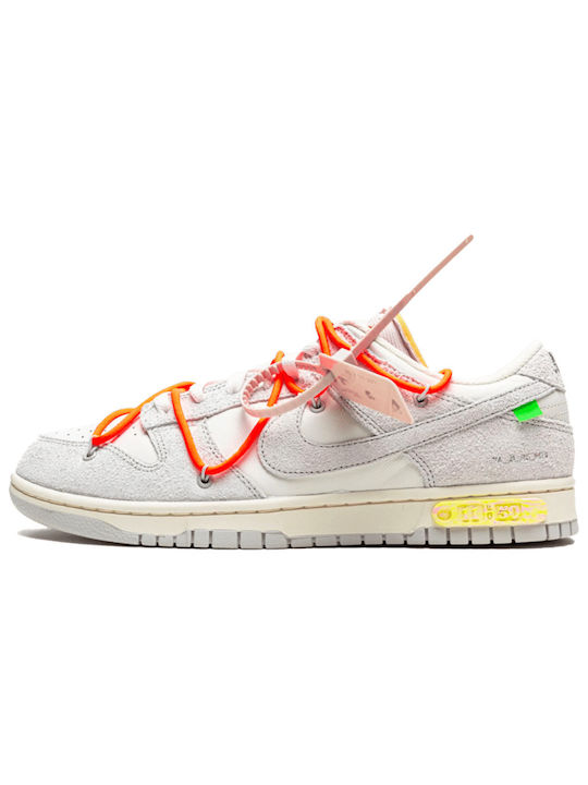 Nike Dunk Low Off-White Lot 11 Ανδρικά Sneakers Sail / Neutral Grey