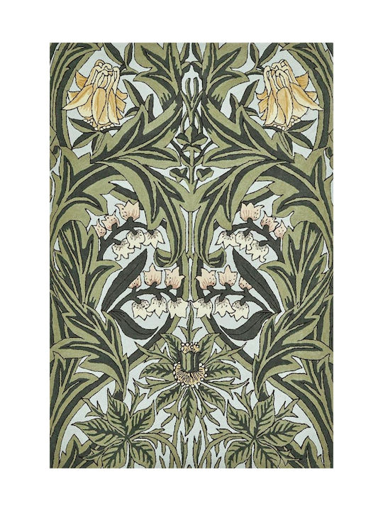 Morris & Co Bluebell Covor Rectangular Frunzuliță Arbour Green