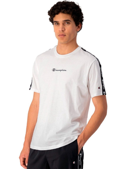 Champion Herren T-Shirt Kurzarm Weiß