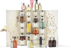 Molton Brown Calendar de Advent Set Îngrijire pentru Hidratare , Curățare facială & Curățarea corpului Curățarea corpului cu Balsam , Gel de dus , Gel de curatare pentru fata & Mască de păr