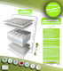Extra Strom Visco Memory Doppel Ergonomisch Matratze Memory-Schaum 140x200x25cm mit Aloe Vera